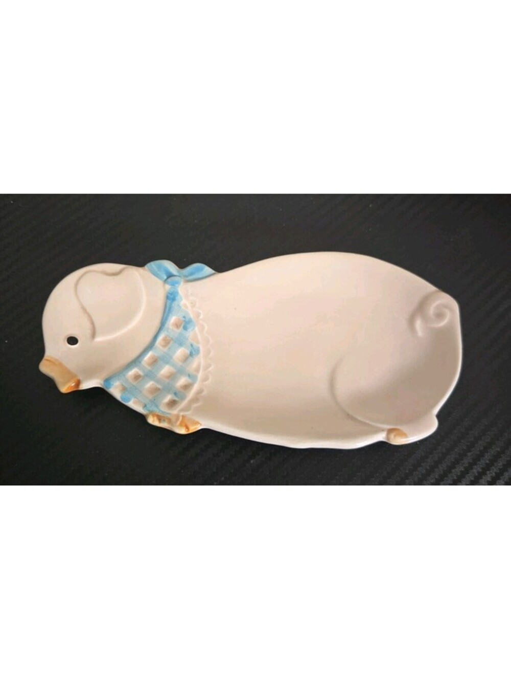 Vintage JAPAN pig Soap Dish Pink Cute